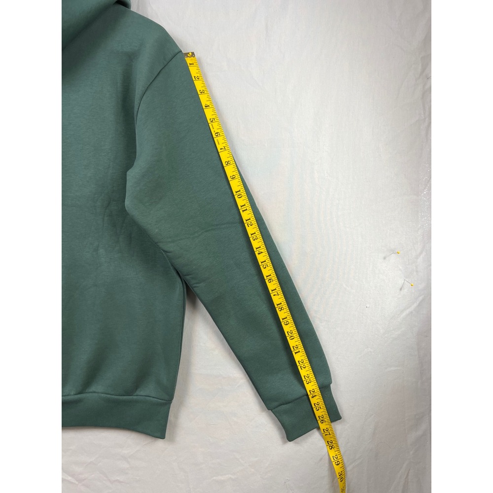 Fox Originals Hoodie Mens Large Green Amsterdam Biketown Embossed Bicycle New - Picture 10 of 12
